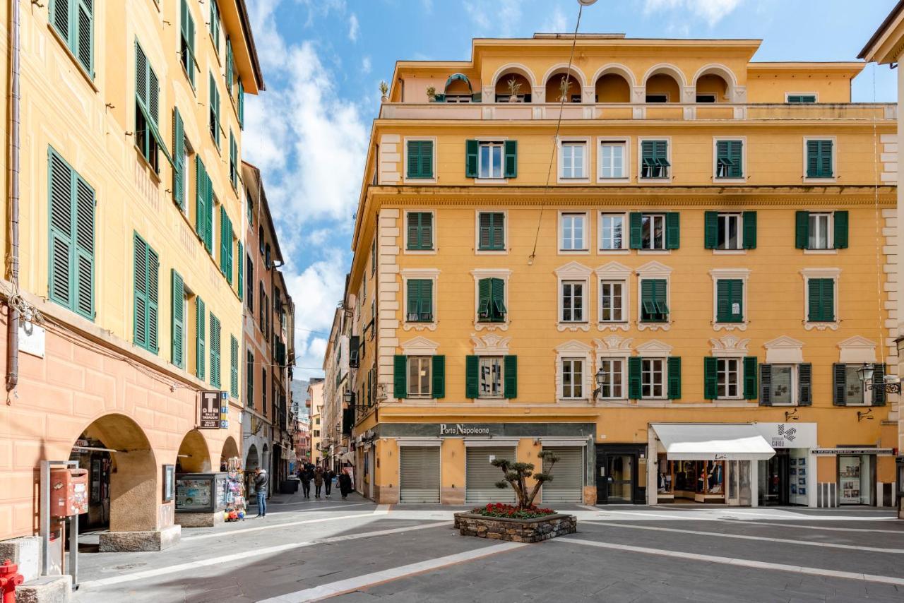 Cavour 9 Apartment 2B 2B 100Mq With Private Garage, In Center Of Rapallo, Wifi, Air Conditioned Exterior photo